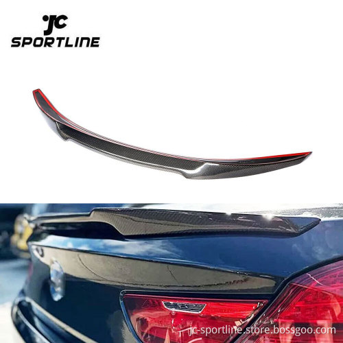 Carbon Fiber Rear Trunk Spoiler Wing for BMW 6 Series F06 F13 640i 650i M6 12UP